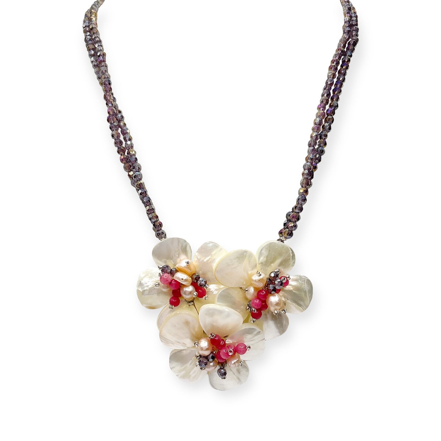 Collana Donna Fiori Madreperla Ottaviani Bijoux - 480589