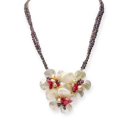 Collana Donna Fiori Madreperla Ottaviani Bijoux - 480589