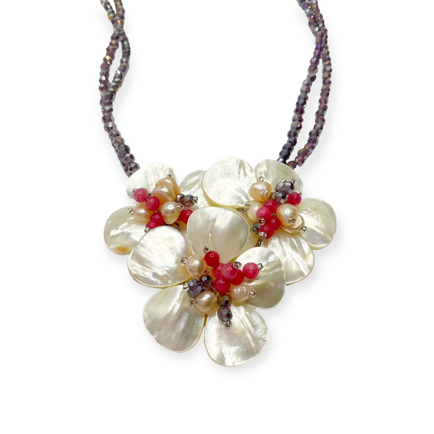 Collana Donna Fiori Madreperla Ottaviani Bijoux - 480589