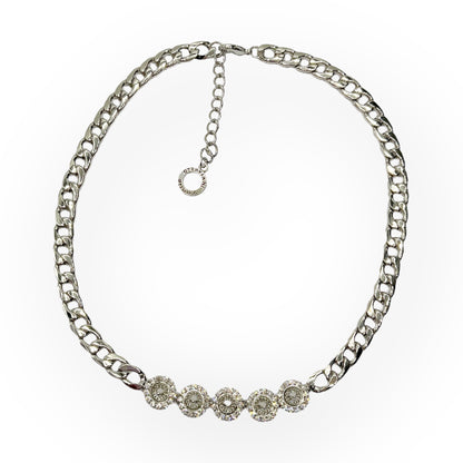 Collana Donna Groumette Zirconi e Borchie Ottaviani Bijoux - 480458