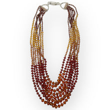 Collana Lunga Donna Multifilo Cristalli Ambra Ottaviani Bijoux - 480553