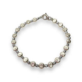 Bracciale Spadarella Pepite Schiacciate ed Ematite - SPBR681
