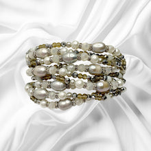 Bracciale Donna Multifili Cristalli Pietre Dure e Perle Ottaviani Bijoux - 47428