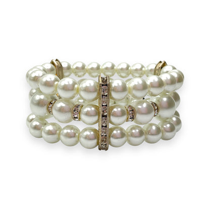 Bracciale Donna Tre Fili di Perle Ottaviani Bijoux - 47174