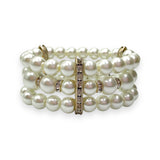 Bracciale Donna Tre Fili di Perle Ottaviani Bijoux - 47174