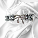 Bracciale Donna Perle e Fiocco di Cristalli Ottaviani Bijoux - 470826