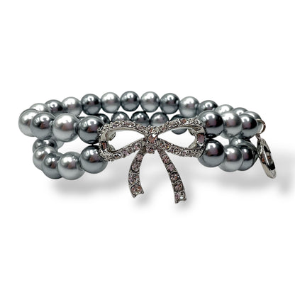Bracciale Donna Perle e Fiocco di Cristalli Ottaviani Bijoux - 470826