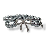 Bracciale Donna Perle e Fiocco di Cristalli Ottaviani Bijoux - 470826