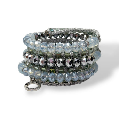 Bracciale Donna Rigido a Spirale con Cristalli Ottaviani Bijoux - 470552