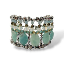Bracciale Donna Alto con Pietre Dure e Cristalli Ottaviani Bijoux - 47420