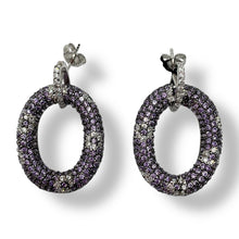 Orecchini Donna Pietre Viola Ottaviani Bijoux - 49906