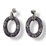 Orecchini Donna Pietre Viola Ottaviani Bijoux - 49906