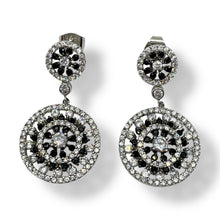 Orecchini Donna Zirconi Bianchi e Neri Ottaviani Bijoux - 49843