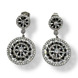Orecchini Donna Zirconi Bianchi e Neri Ottaviani Bijoux - 49843