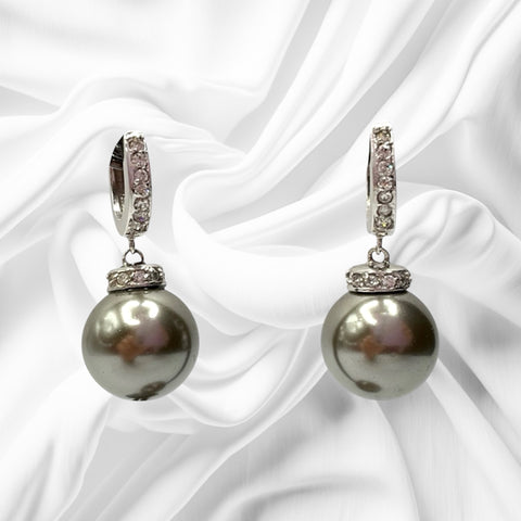 Orecchini Donna Perla Grigia Ottaviani Bijoux - 49248