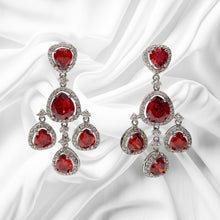 Orecchini Pendenti Donna Pietre Rosse Ottaviani Bijoux - 49911