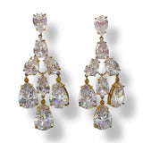 Orecchini Pendenti Donna con Zirconi Ottaviani Bijoux - 49917