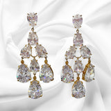 Orecchini Pendenti Donna con Zirconi Ottaviani Bijoux - 49917