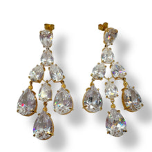 Orecchini Pendenti Donna con Zirconi Ottaviani Bijoux - 49917