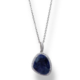 Collana Donna Goccia Pietra Dura Blu Ottaviani Bijoux - 480045