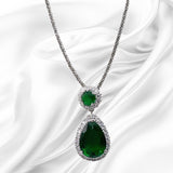 Collana Donna Goccia Pietra Verde Ottaviani Bijoux - 48270