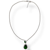 Collana Donna Goccia Pietra Verde Ottaviani Bijoux - 48270