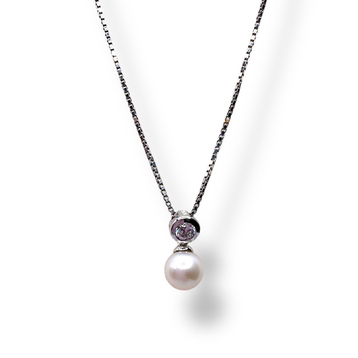 Collana Donna Perla e Zircone Ottaviani Bijoux - 480037