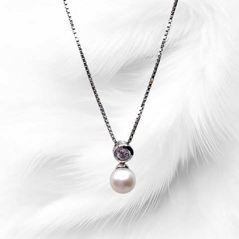 Collana Donna Perla e Zircone Ottaviani Bijoux - 480037