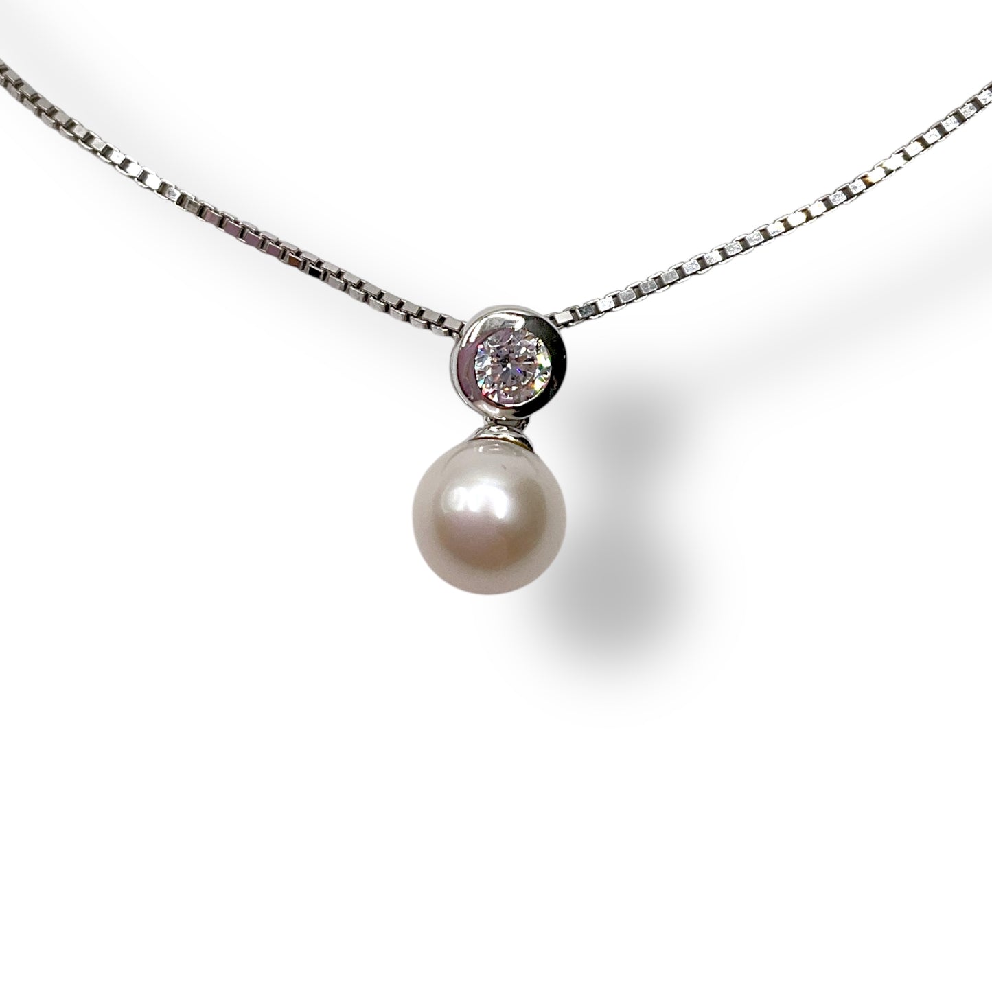 Collana Donna Perla e Zircone Ottaviani Bijoux - 480037