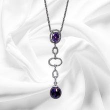Collana Donna Pietre Viola e Zirconi Ottaviani Bijoux - 48360