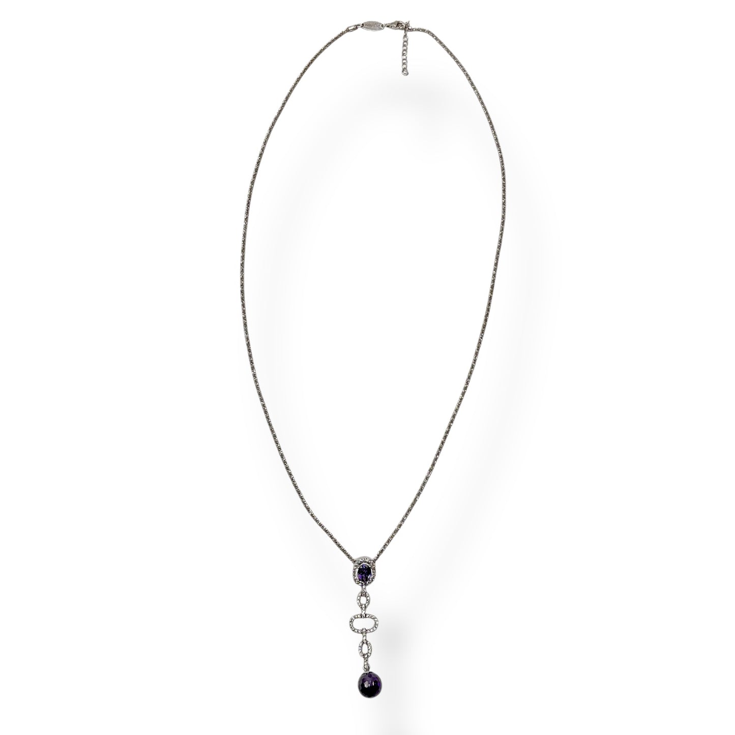 Collana Donna Pietre Viola e Zirconi Ottaviani Bijoux - 48360
