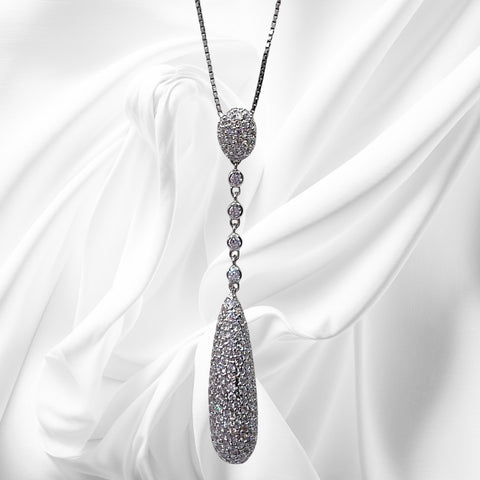 Collana Donna Goccia di Zirconi Ottaviani Bijoux - 48268