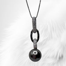 Collana Donna Perla Grigia e Zirconi Ottaviani Bijoux - 48958