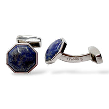 Gemelli Ottagonali Argento e Lapis Antorà - 588