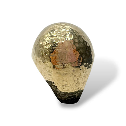 Anello Donna Bombato Martellato - Lucos Preziosi