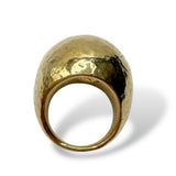 Anello Donna Bombato Martellato - Lucos Preziosi