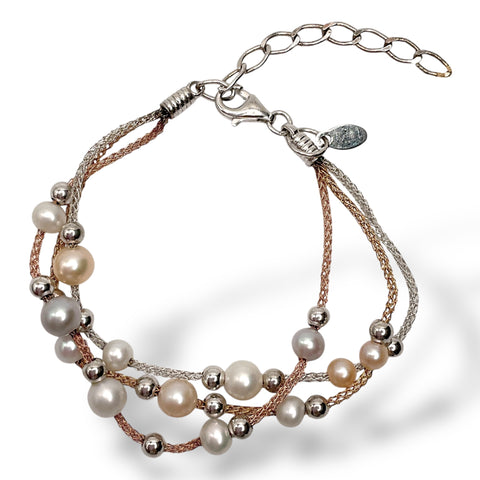 Bracciale Donna con Perle Miluna - PBR840