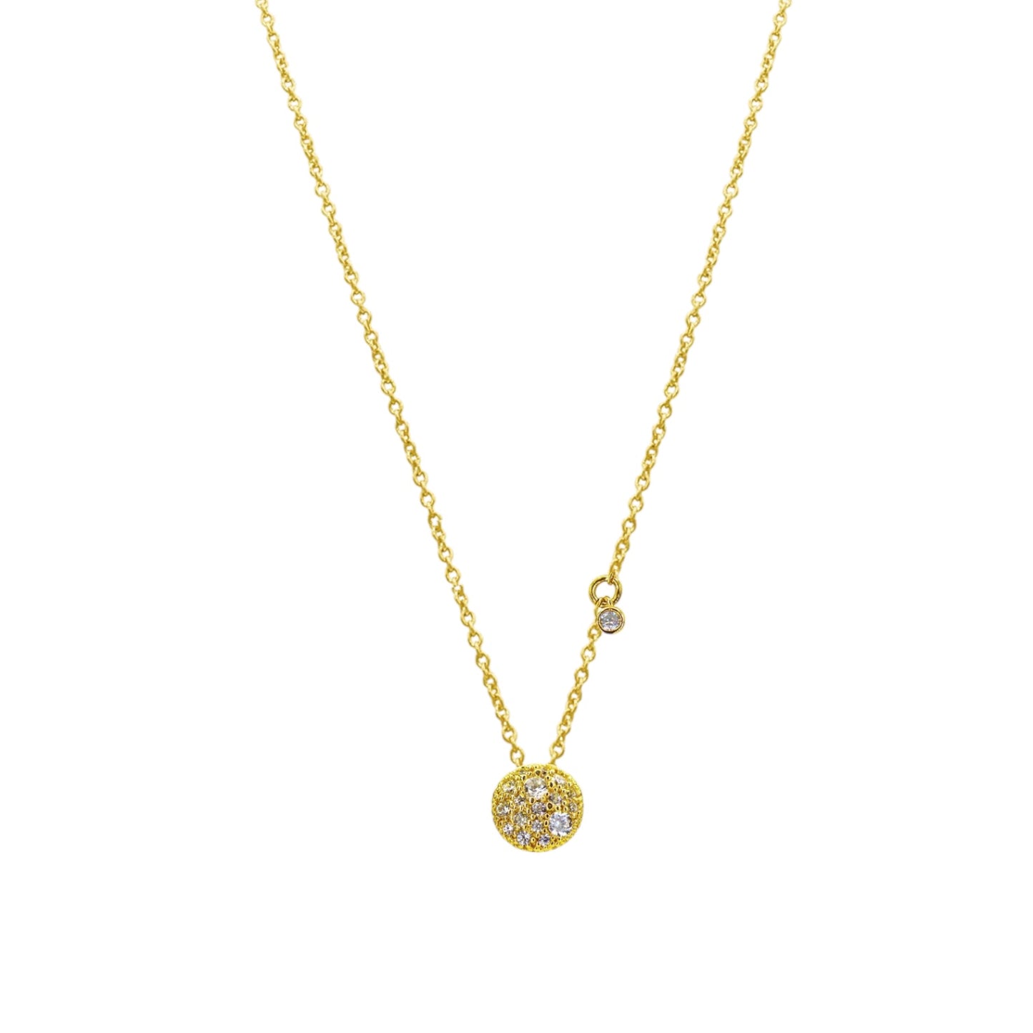 Collana Donna Tondo Bombato Mini Alisei Gioielli - C327