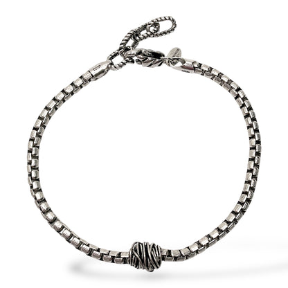 Bracciale Uomo Giacomo Burroni Veneziana Tonda - MBC0106
