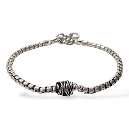 Bracciale Uomo Giacomo Burroni Veneziana Tonda - MBC0106