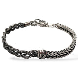 Bracciale Uomo Giacomo Burroni Treccia - BC0435