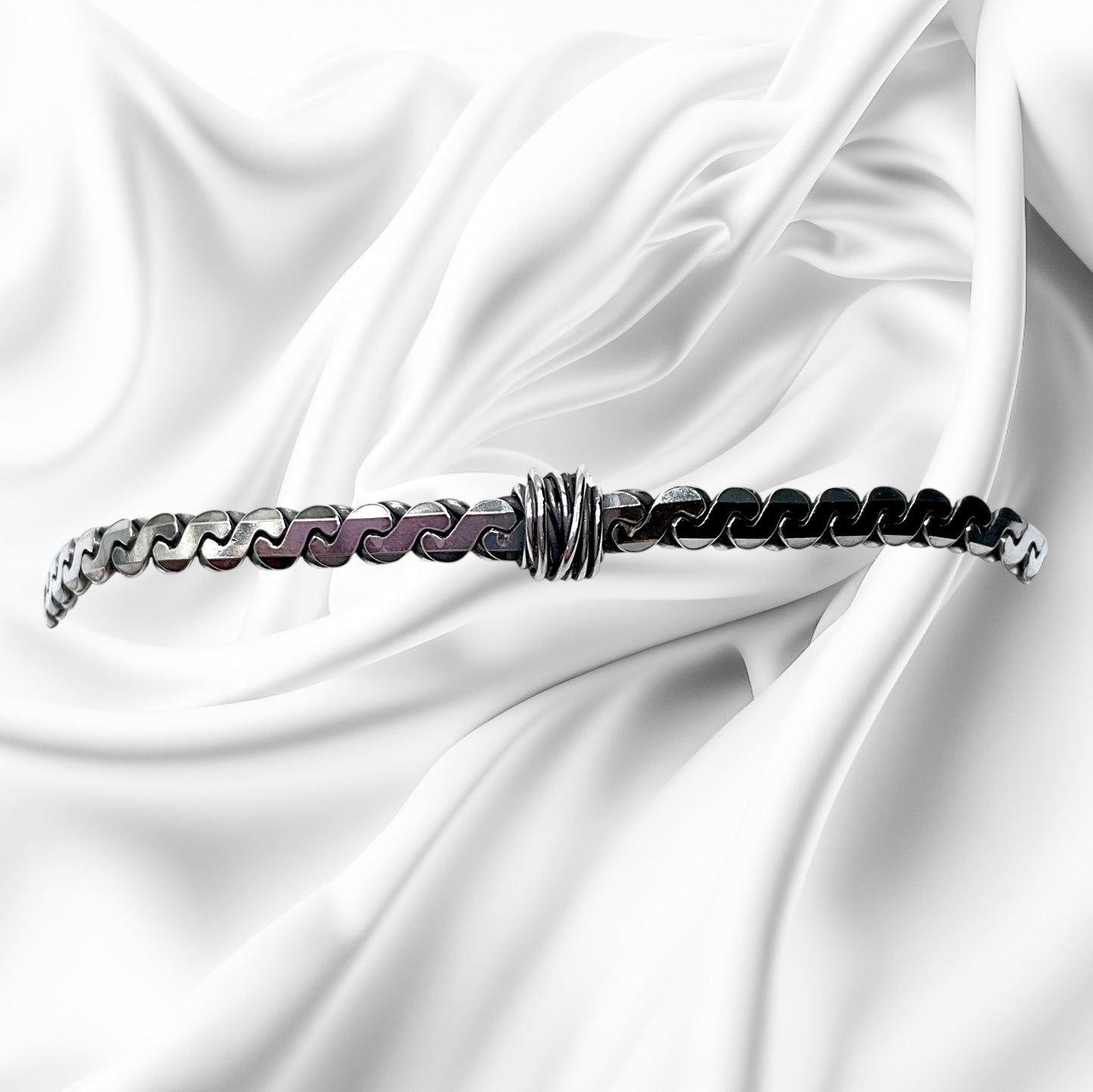 Bracciale Uomo Giacomo Burroni Onde - BC0422