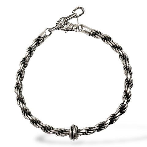 Bracciale Uomo Giacomo Burroni Corda - MBC0107