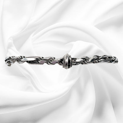 Bracciale Uomo Giacomo Burroni Corda Alternata - MBC0105