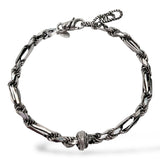 Bracciale Uomo Giacomo Burroni Corda Alternata - MBC0105