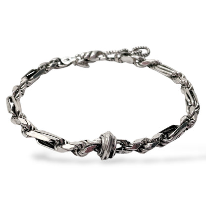 Bracciale Uomo Giacomo Burroni Corda Alternata - MBC0105