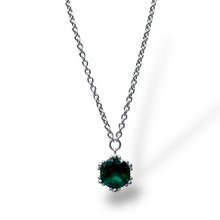 Collana Donna Ti Sento Milano Ciondolo Cristallo Verde - 3801FG/42