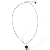 Collana Donna Ti Sento Milano Ciondolo Cristallo Verde - 3801FG/42