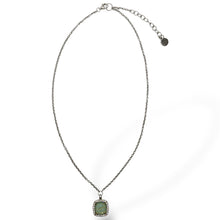 Collana Donna Ti Sento Milano Ciondolo Verde Acqua e Oro - 3792AD