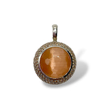 Ciondolo con Pietra Sfaccettata Arancio Ti Sento Milano - 6691OR